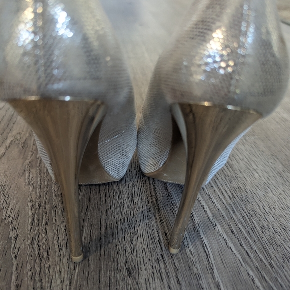 Sz 5 Chrome Heels - Picture 3 of 7